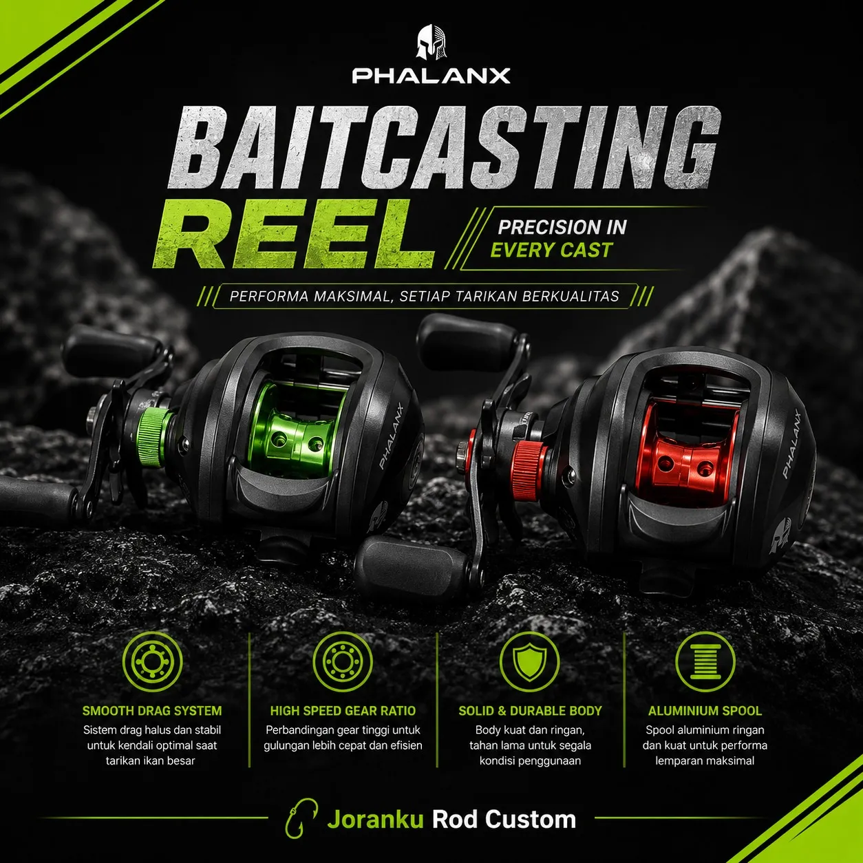 Reel Baitcasting PHALANK