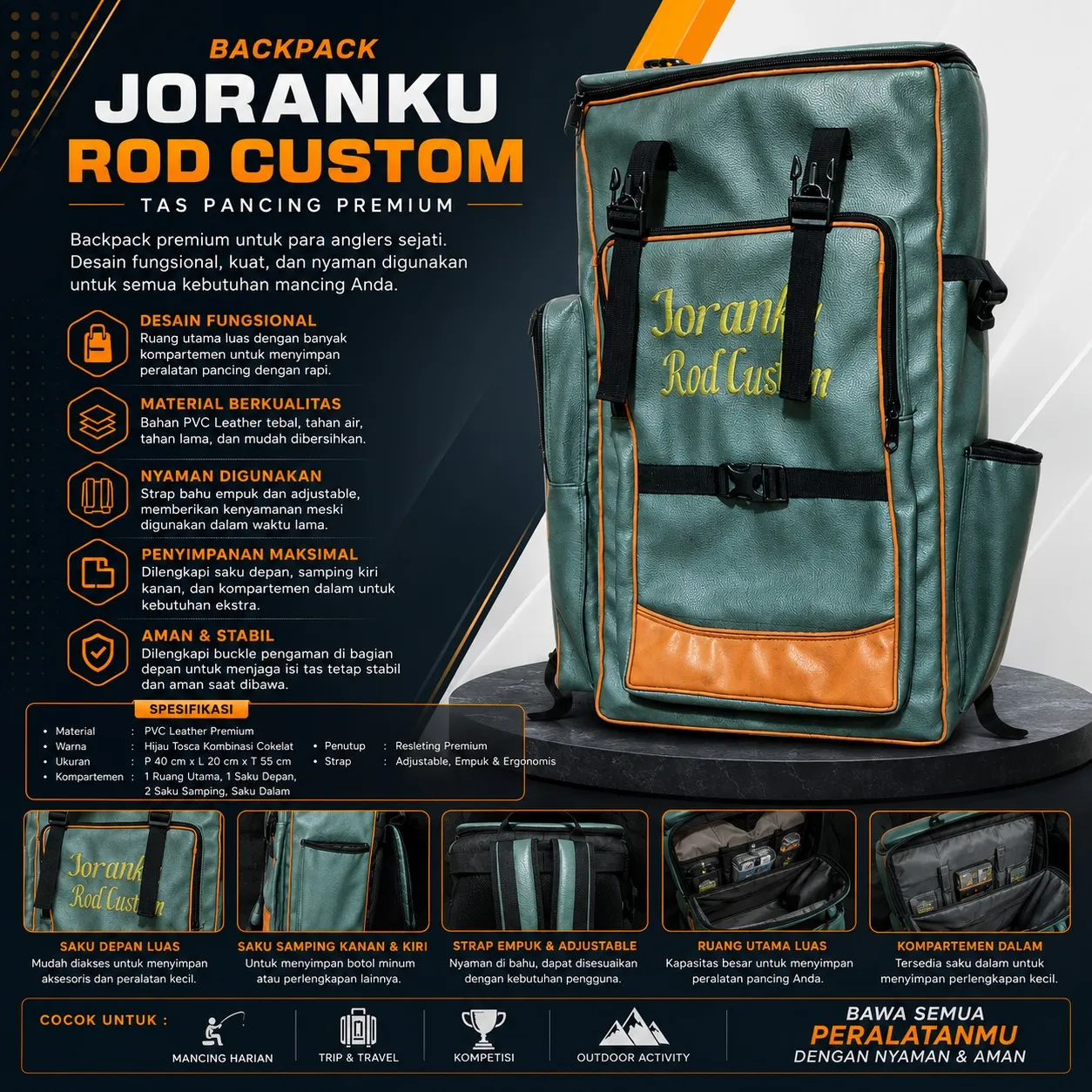 Tas Joranku Rod Custom