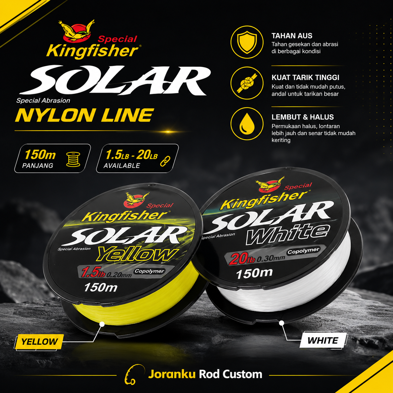 Senar Pancing Copolymer 150M